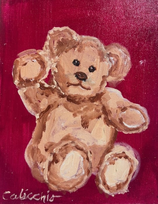 Sweet Teddy by Carol Calicchio