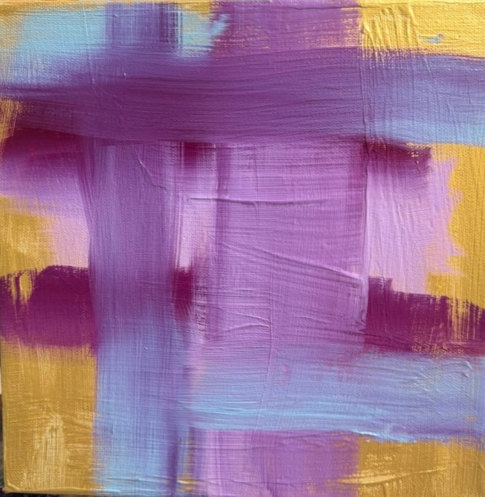 Violet Reverie by Carol Calicchio