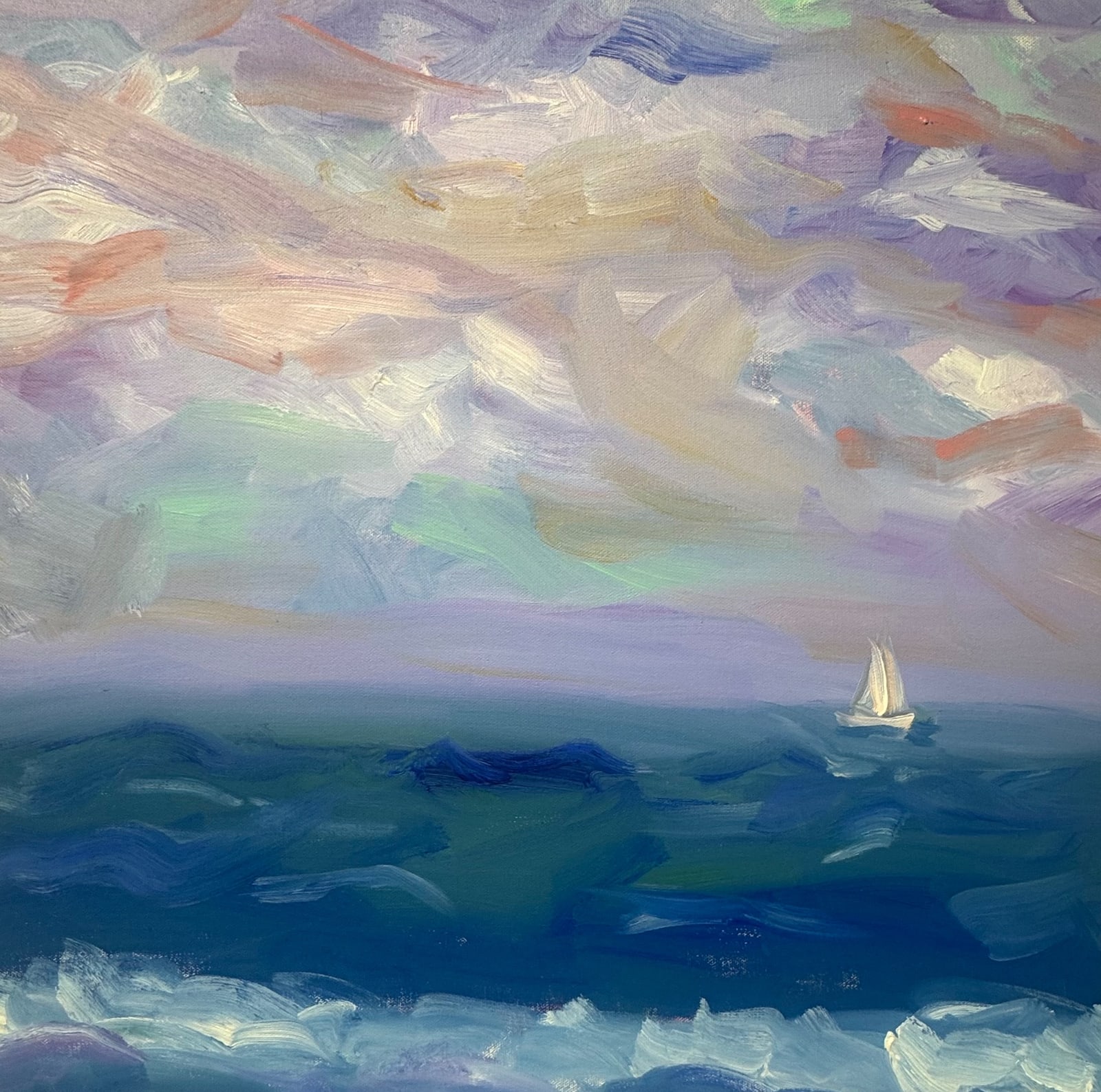 Sailing by Carol Calicchio